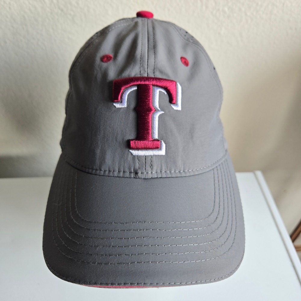 Melonwear Texas A&M Aggies Hat Cap Snapback Gray Maroon Baseball Rangers